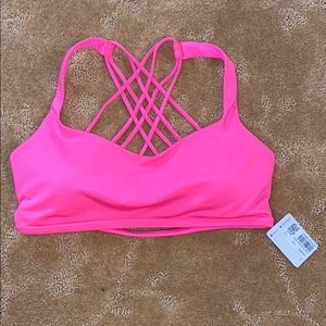 lululemon athletica Pink Sports Bra